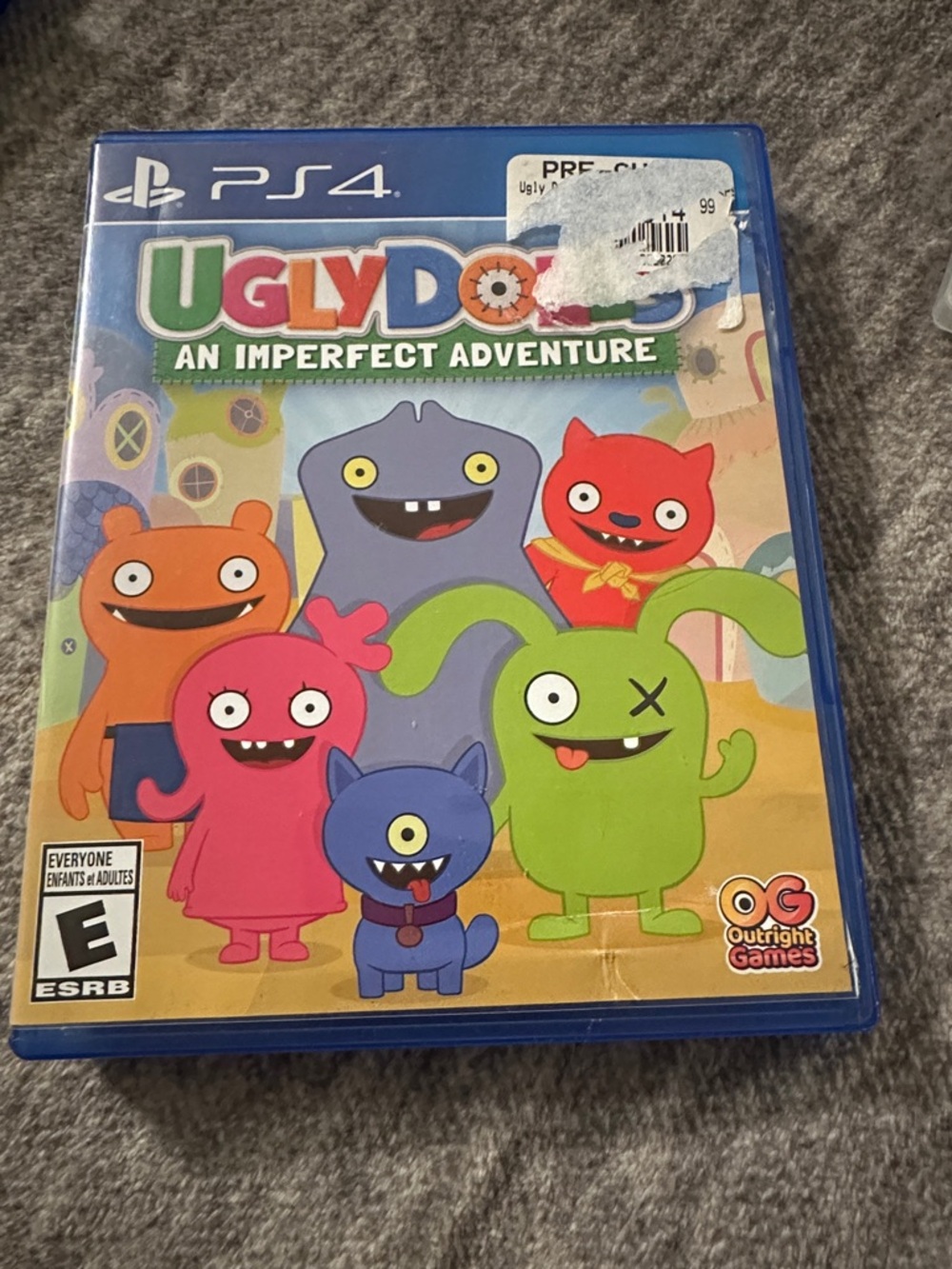 Sony PS4 UglyDolls An Imperfect Adventure Colorful Character Cover